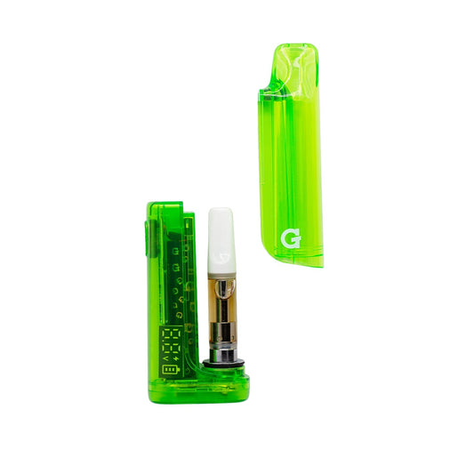 G Pen Hydout 510 Battery - Neon Green Translucent by Smoke Drop - view 2 | Buddy Brandz - alternate view | Buddy Brandz