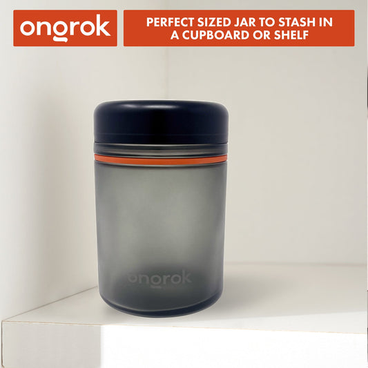 Ongrok 1000ml Child Resistant Storage Jar, 1 pack by Smoke Drop | Buddy Brandz | Buddy Brandz