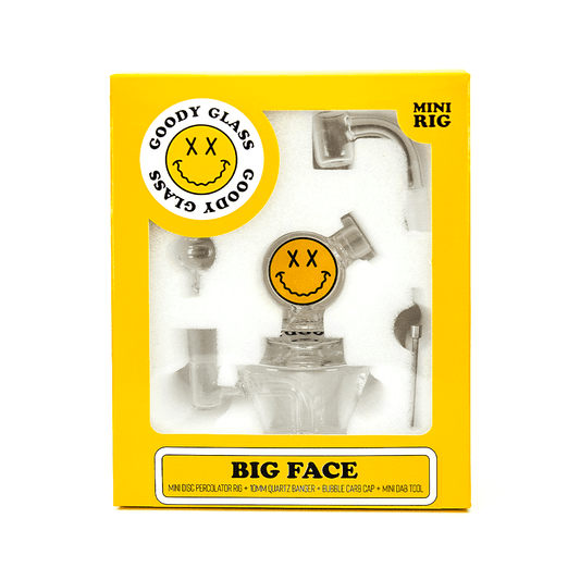 Big Face Mini Rig by Smoke Drop - view 2 | Buddy Brandz - alternate view | Buddy Brandz