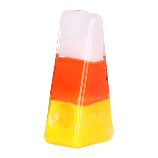 Pulsar Kandy Korn Glass Hand Pipe - 3.9" - alternate view | Buddy Brandz