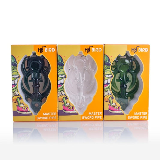 HyBird Sword Pipe by Hybird - view 2 | Buddy Brandz - alternate view | Buddy Brandz