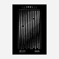 Load image into Gallery viewer, 2025 Moon Calendar Hemp Rolling Tray by Jane West - view 2 | Buddy Brandz