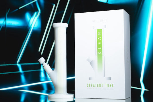 KLEAN White Series - Straight Tube by KLEAN | Buddy Brandz | Buddy Brandz