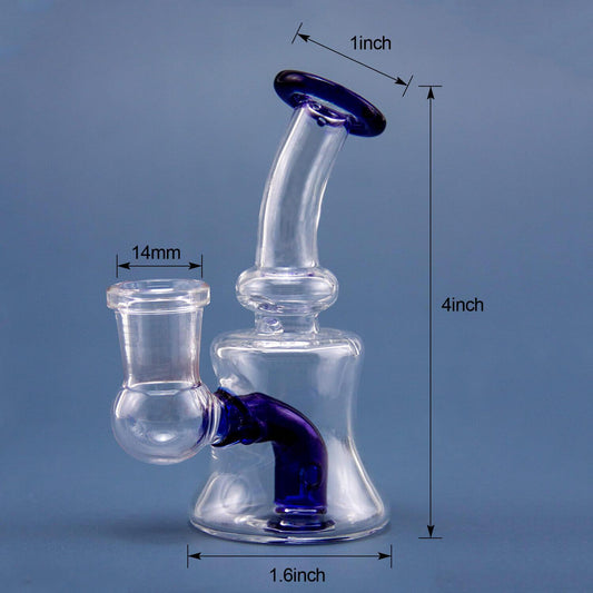 Mini Rig 4″ - alternate view | Buddy Brandz