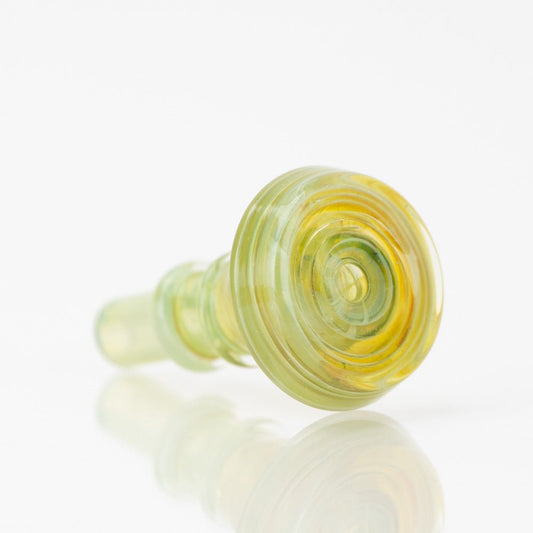 Empire Glassworks PuffCo Peak Pro 3D XL Chamber Glass Joystick Cap - Algae - alternate view | Buddy Brandz