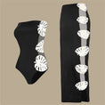 Load image into Gallery viewer, Laser Cut women three piece swimsuit