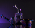 Load image into Gallery viewer, Twenties Collection Water Pipe | Midnight by Jane West - view 5 | Buddy Brandz