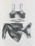 Load image into Gallery viewer, Serena three piece swimsuit