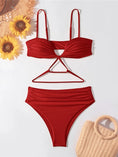 Load image into Gallery viewer, Tiki two piece swimsuit