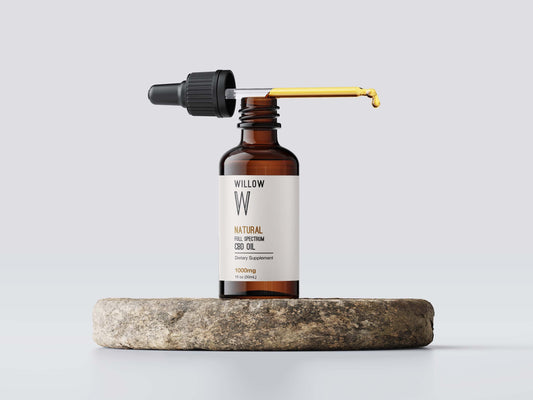 CBD Oil by Willow CBD - view 2 | Buddy Brandz - alternate view | Buddy Brandz