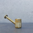 Load image into Gallery viewer, Twenties Collection Hand Pipe | Gold by Smoke Drop - view 2 | Buddy Brandz