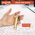 Load image into Gallery viewer, Ongrok Aluminum Storage Keychain by Smoke Drop - view 22 | Buddy Brandz