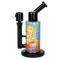 Load image into Gallery viewer, Grateful Dead x Pulsar Inside Print Water Pipe - 8.5" / Deadhead Dorm by Smoke Drop - view 3 | Buddy Brandz