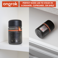 Load image into Gallery viewer, Ongrok Child Resistant Glass Storage Jar, 3 pack x 180ml each by Smoke Drop - view 6 | Buddy Brandz