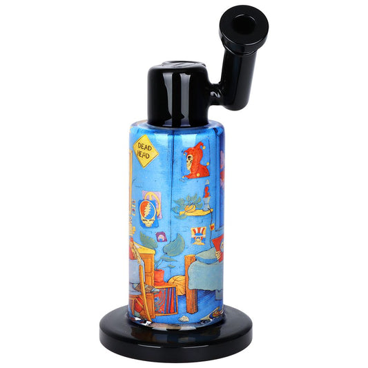 Grateful Dead x Pulsar Inside Print Water Pipe - 8.5" / Deadhead Dorm by Smoke Drop - view 2 | Buddy Brandz - alternate view | Buddy Brandz