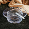 Load image into Gallery viewer, Jane West Twenties Collection Ashtray | Clear by Smoke Drop - view 2 | Buddy Brandz
