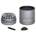 Load image into Gallery viewer, ONGROK Flower Petal Toothless Aluminum Storage Grinder | 5pc by Smoke Drop - view 24 | Buddy Brandz