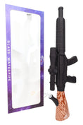 Load image into Gallery viewer, Rifle Beaker Bong “Countertop Cannon” – 24″ – Thick Glass by Smoke Drop - view 2 | Buddy Brandz