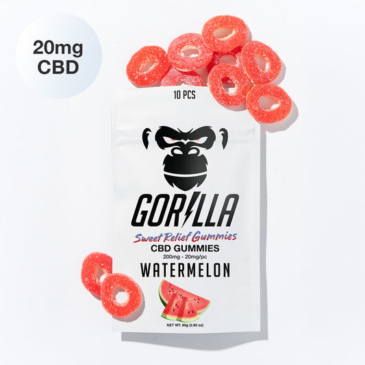 CBD Gummies - 20MG (10pc) by Smoke Drop | Buddy Brandz | Buddy Brandz