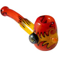 Load image into Gallery viewer, Headdy Old School Sherlock w/ Marbles (Various Colors) by Smoke Drop - view 5 | Buddy Brandz