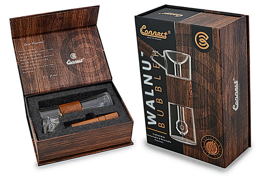 Connect Wood Collection - Bubbler by Connect - view 2 | Buddy Brandz - alternate view | Buddy Brandz
