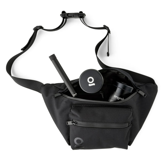 Ongrok Carbon-lined Fanny Pack / Travel Pouch by Smoke Drop - view 2 | Buddy Brandz - alternate view | Buddy Brandz