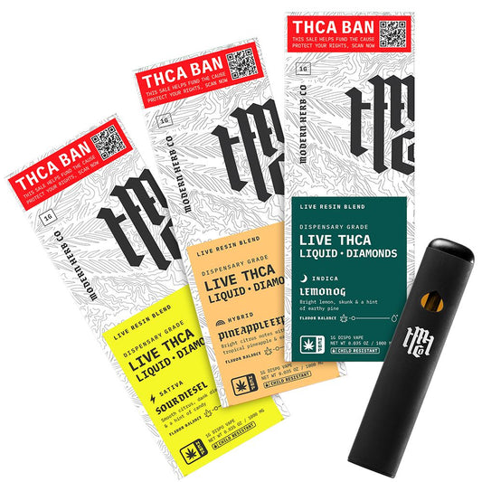 Modern Herb Co SAVE THCA Liquid Diamonds Disposable | 1g by Smoke Drop | Buddy Brandz | Buddy Brandz