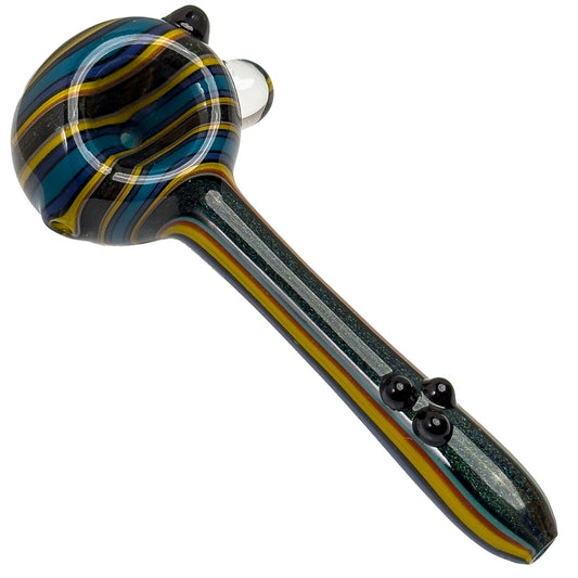 Dichro Thin-Stem Spoons (Various Colors) by Smoke Drop - view 2 | Buddy Brandz - alternate view | Buddy Brandz