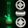 Load image into Gallery viewer, Bong Base Bumper Coin Battery 4.25in-6in Bases Silicone Fits Variety of Shapes by Smoke Drop - view 24 | Buddy Brandz