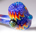 Load image into Gallery viewer, Headdy Old School Sherlock w/ Marbles (Various Colors) by Smoke Drop - view 9 | Buddy Brandz