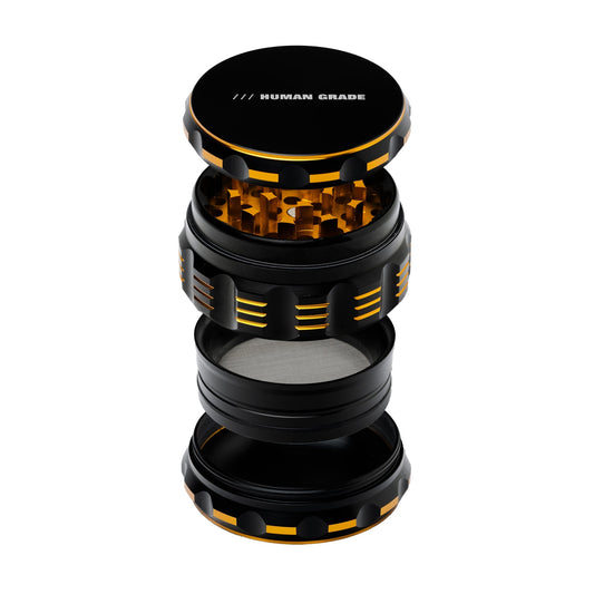 Human Grade Grinder 5T (2.5") by Smoke Drop - view 2 | Buddy Brandz - alternate view | Buddy Brandz