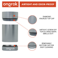 Load image into Gallery viewer, Ongrok Aluminum Metal Storage Jar by Smoke Drop - view 11 | Buddy Brandz