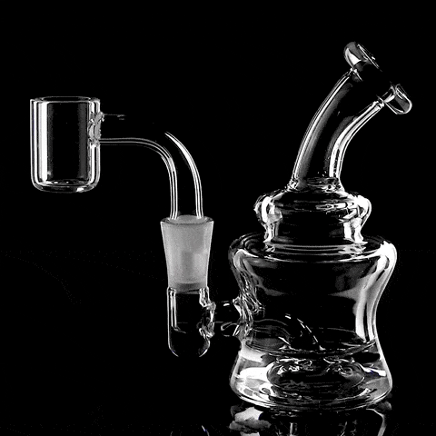 MJ Arsenal Jammer Mini Dab Rig by Smoke Drop - view 2 | Buddy Brandz - alternate view | Buddy Brandz