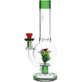 Load image into Gallery viewer, Pulsar Chill Flowerz Glass Water Pipe - 12" by Smoke Drop - view 3 | Buddy Brandz