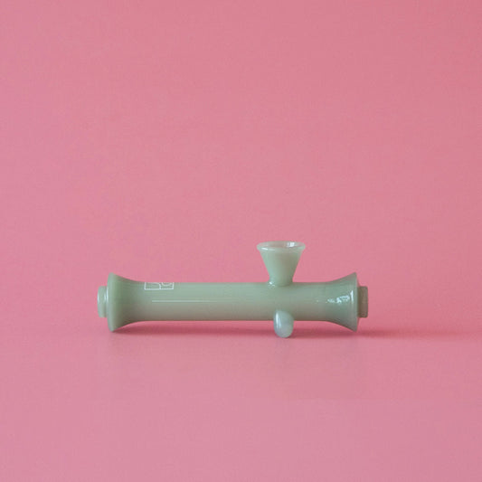 Jane West Mint Steamroller Pipe by Smoke Drop | Buddy Brandz | Buddy Brandz