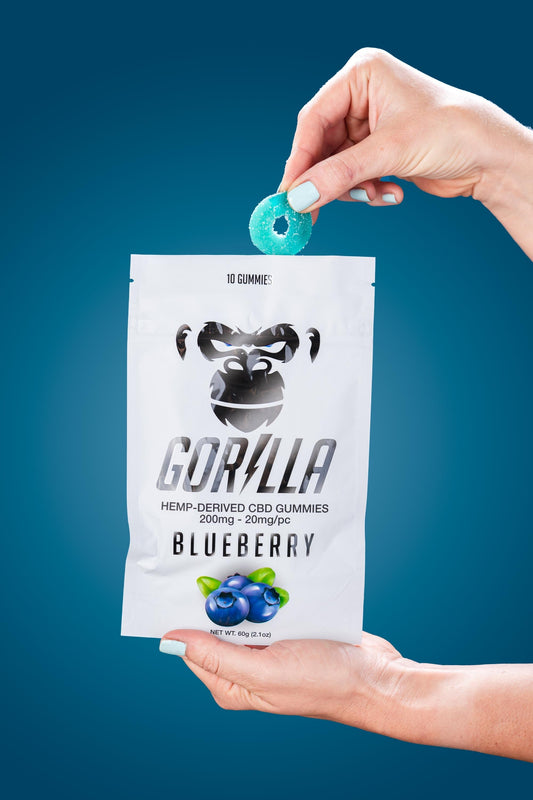 CBD Gummies - 20MG (10pc) by Smoke Drop - view 2 | Buddy Brandz - alternate view | Buddy Brandz