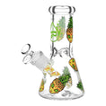Load image into Gallery viewer, Pulsar Pine alien Design Series Glass Beaker Water Pipe by Smoke Drop | Buddy Brandz