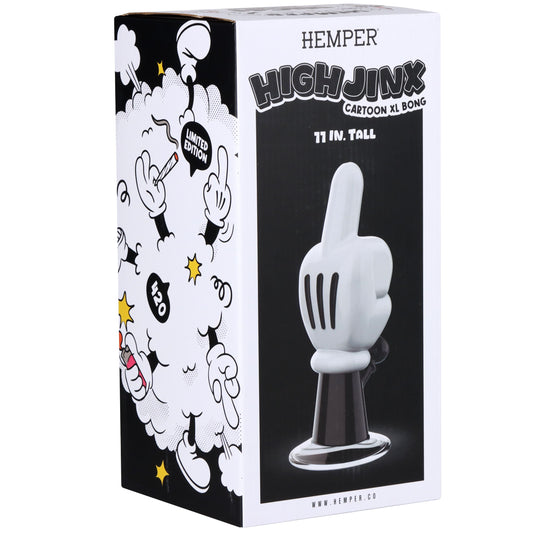 Hemper High Jinx Cartoon Glass Water Pipe by Smoke Drop - view 2 | Buddy Brandz - alternate view | Buddy Brandz