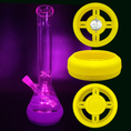 Cargar la imagen en la vista de la galería, Bong Base Bumper USB Rechargeable 4.25in-6in Bases Silicone Fits Variety of Shapes by Smoke Drop - view 28 | Buddy Brandz