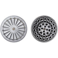 Load image into Gallery viewer, ONGROK Flower Petal Toothless Aluminum Storage Grinder | 5pc by Smoke Drop - view 19 | Buddy Brandz