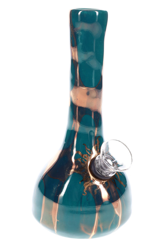 Ancient Creations Ceramics Mini Water Pipe – Made in USA by Smoke Drop - view 2 | Buddy Brandz - alternate view | Buddy Brandz