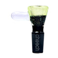Load image into Gallery viewer, Cheech Glass 2" Transparent Dichro Glass Bowl by Smoke Drop - view 8 | Buddy Brandz