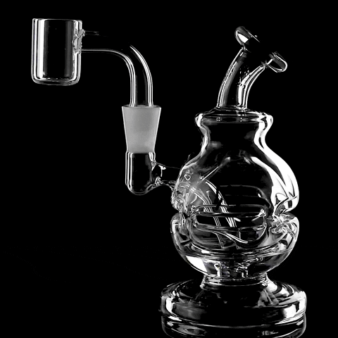MJ Arsenal Royale Mini Dab Rig by Smoke Drop - view 2 | Buddy Brandz - alternate view | Buddy Brandz