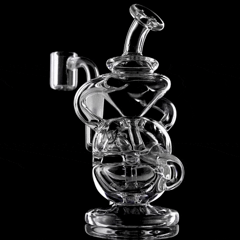 MJ Arsenal Infinity Mini Dab Rig by Smoke Drop - view 2 | Buddy Brandz - alternate view | Buddy Brandz