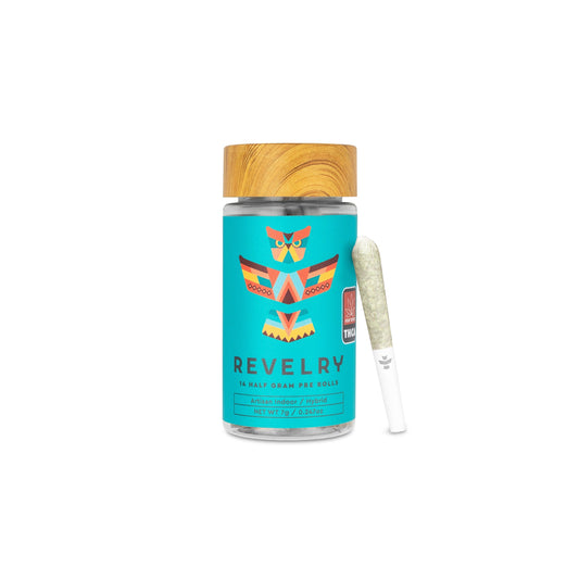 Revelry Lemon Cherry Gelato (LCG) THCA Pre Rolls 14 Pack by Smoke Drop | Buddy Brandz | Buddy Brandz