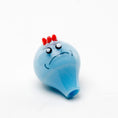 Load image into Gallery viewer, Empire Glassworks Blue Twins Puffco Peak Glass Carb Cap