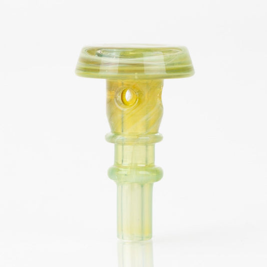 Empire Glassworks PuffCo Peak Pro 3D XL Chamber Glass Joystick Cap - Algae | Buddy Brandz