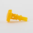 Cargar la imagen en la vista de la galería, Empire Glassworks PuffCo Peak Pro 3D XL Chamber Glass Joystick Cap - Sunshine Yellow