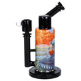 Load image into Gallery viewer, Grateful Dead x Pulsar Inside Print Water Pipe - 8.5" / Boxer by Smoke Drop - view 3 | Buddy Brandz