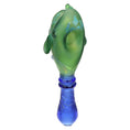 Load image into Gallery viewer, Braids of Avatar Sandblasted Glass Hand Pipe - 5.75" by Smoke Drop - view 2 | Buddy Brandz